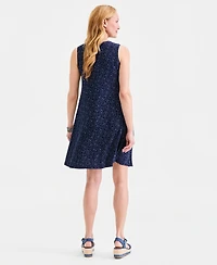 Style & Co Women's Printed Sleeveless Knit Dress, Macy's Exclusive