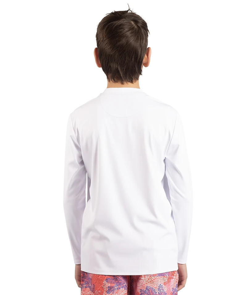 TailorByrd Boys Solid Long Sleeve Rashguard