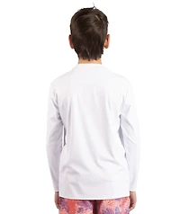 TailorByrd Boys Solid Long Sleeve Rashguard