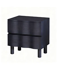 Yigii Wave Design Modern Nightstand