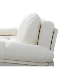 Streamdale Furniture Convertible Pull-Out Queen Sleeper Sofa with Storage