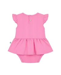 Sperry Baby Girls' Short-Sleeve Bodysuit with Rattle, 2-Piece Set