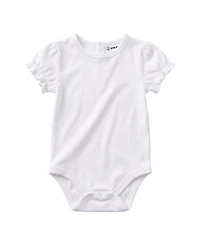 Sperry Baby Girls' Denim Jumper Dress & Bodysuit with Hairclip and Band, 2-Piece Set