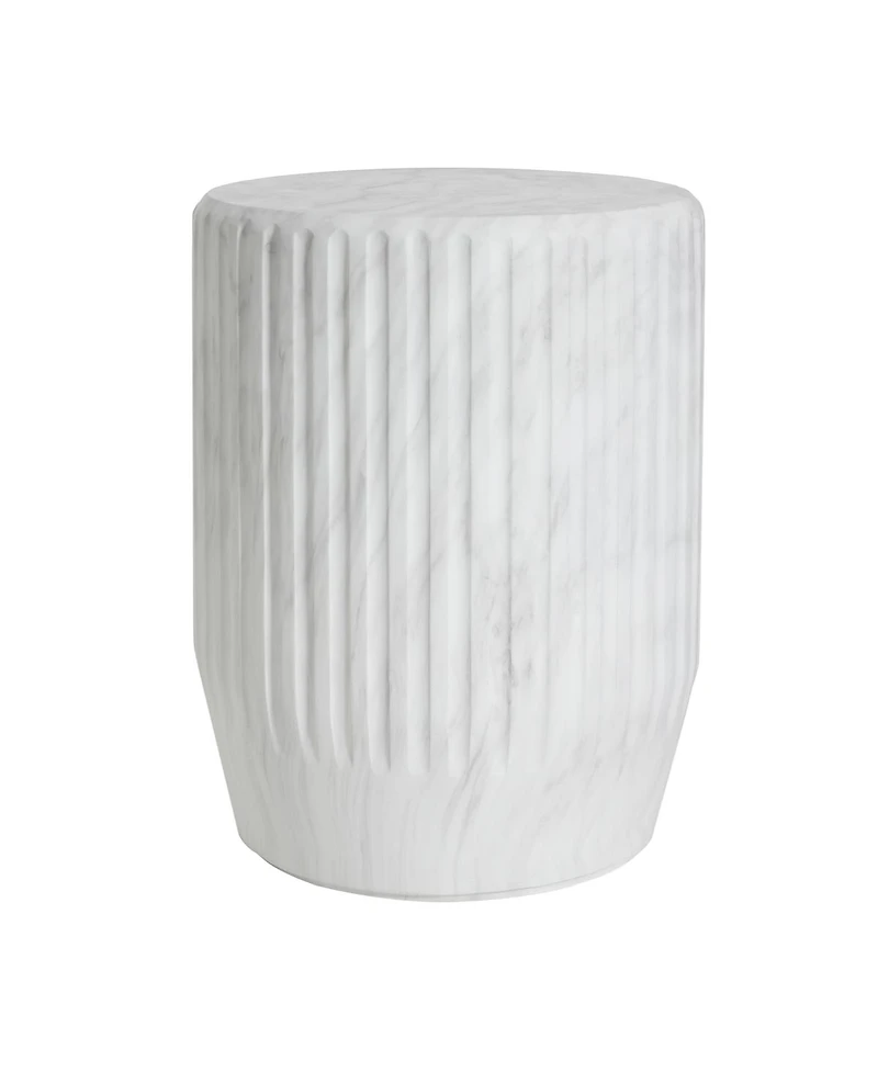 Streamdale Furniture Streamdale Outdoor Cicci Carved Side Table