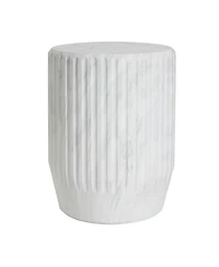 Streamdale Furniture Streamdale Outdoor Cicci Carved Side Table