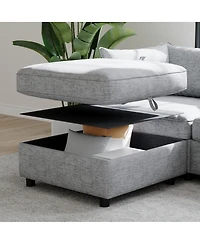 Streamdale Furniture Love Seat Couch with Storage for Small Spaces