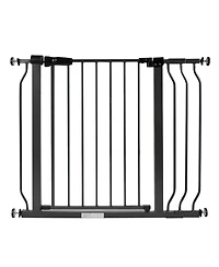 BalanceFrom Fitness BalanceFrom Walk Thru Safety Gate, Baby and Pet, Doorways, Hallways, 30", Graphite