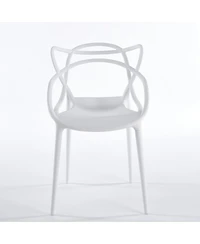 Streamdale Furniture 5pcs Dining Set, Metal Leg Table