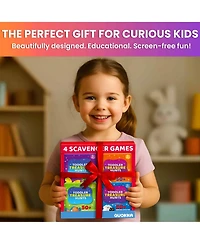 Quokka Scavenger Hunt Game for Toddlers 3-5 - 200 Toddler Activities Outdoor Indoor Cards Game Set