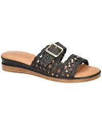 Bella Vita Women's Bar-Italy Slip-On Wedge Sandals