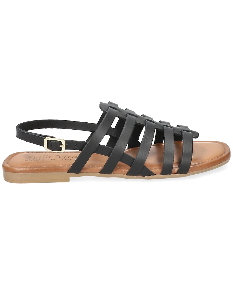 Bella Vita Women's Uma-Italy Strappy Slingback Sandals