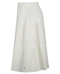 Calvin Klein Girls' 7-16 Crinkle Knit Tiered Skirt