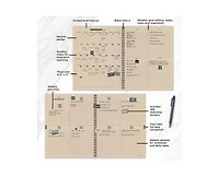 Tf Publishing Paper Goods July 2026 - June 2027 Checkered Cowboy Large Weekly Monthly Planner