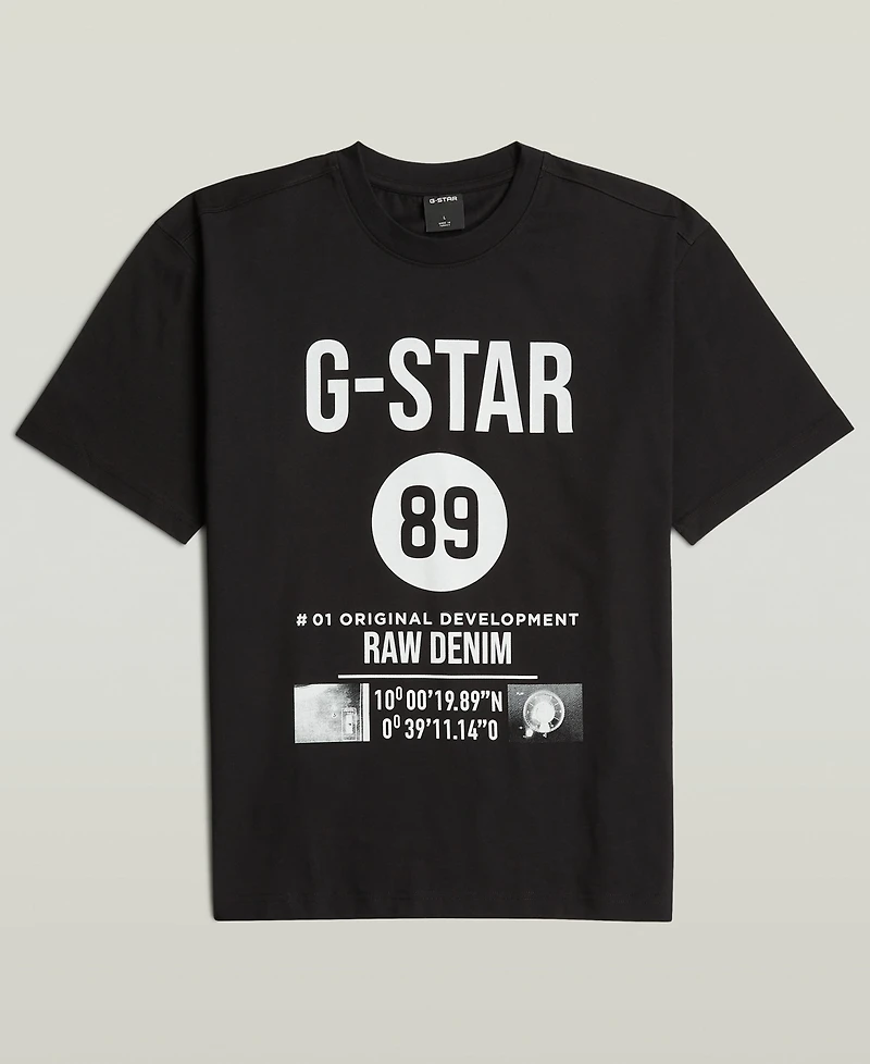G-Star Raw Men's Graphic Regular-Fit T-Shirt
