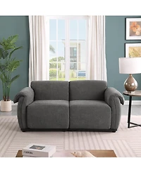Streamdale Furniture Chenille Modular Sofa with Iron Frame (68.5" L)