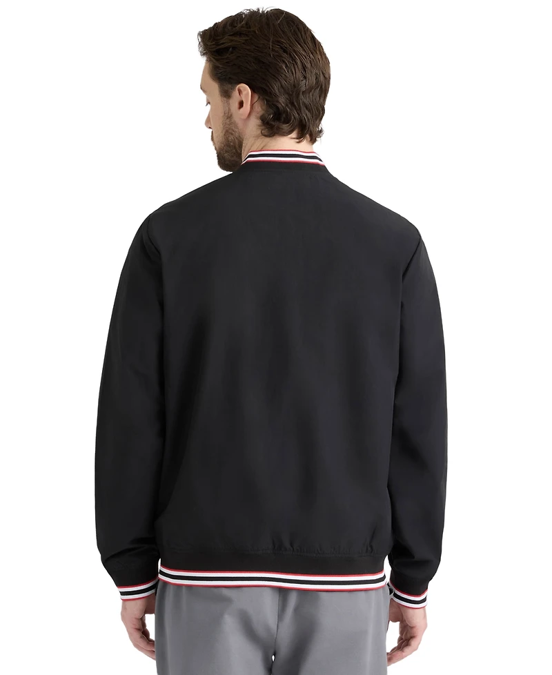 Hunter Men's Gaston Striped Rib Bomber Jacket