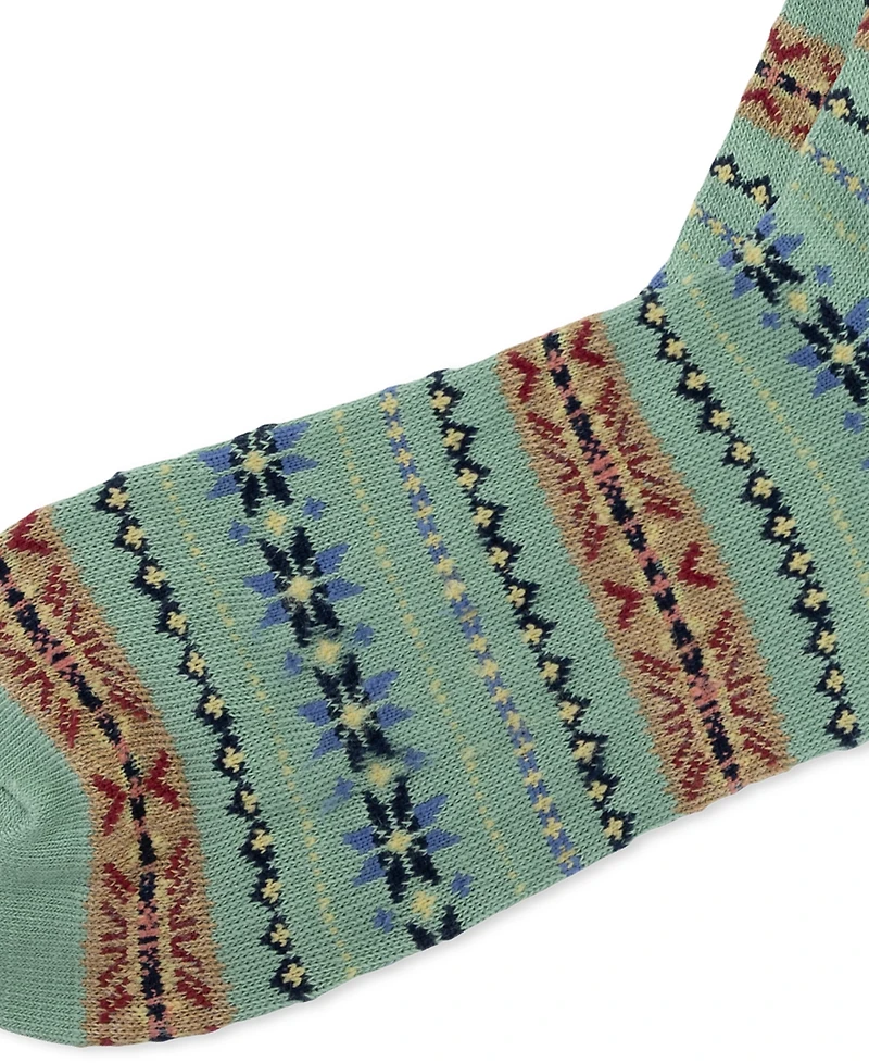 Polo Ralph Lauren Men's Hyde Park Fair Isle Detail Socks