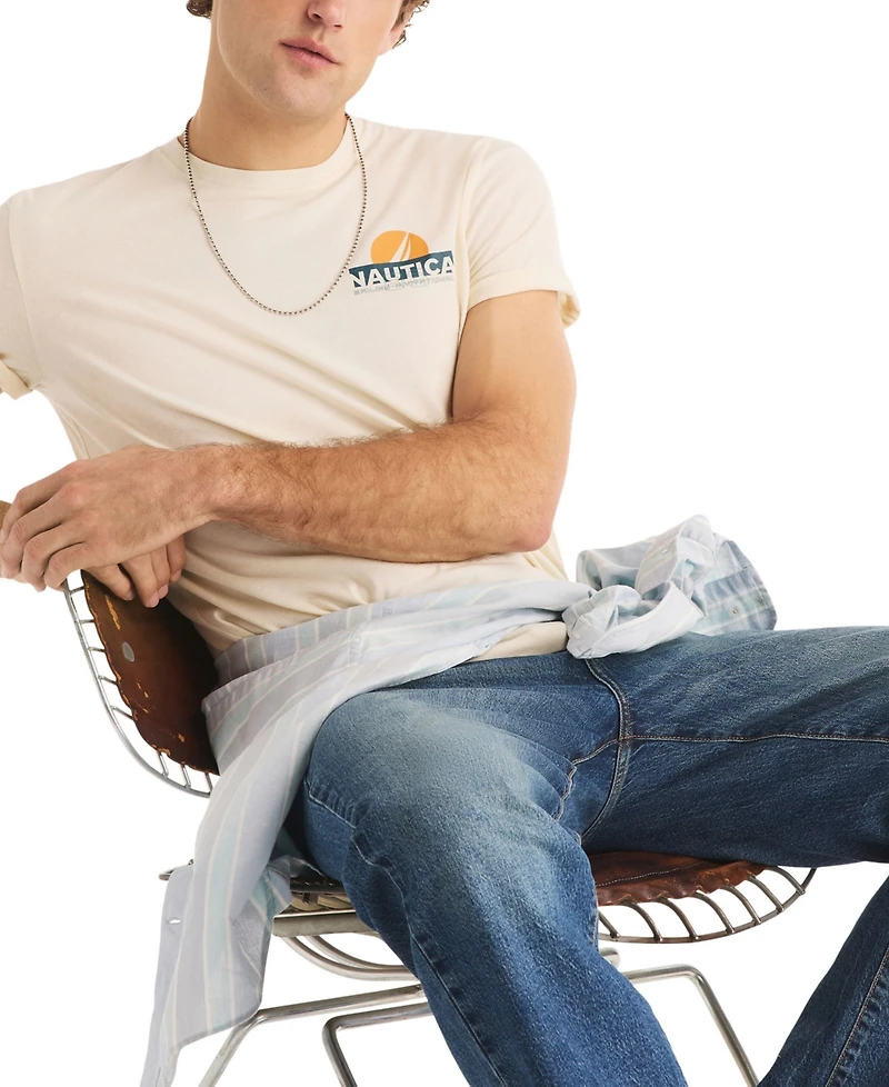 Nautica Men's Short-Sleeve Sailing T-Shirt