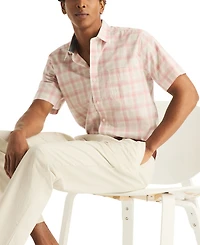 Nautica Men's Short-Sleeve Collared Shirt