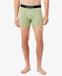 Men's Cotton Stretch Boxer Briefs, 3-Pack