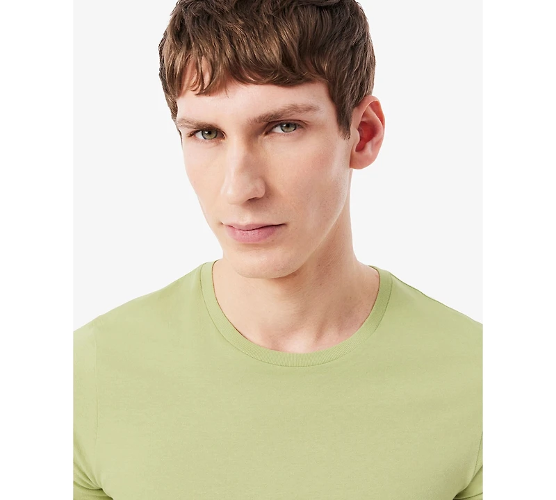 Lacoste Men's 3-Pack Slim Fit Crewneck T-Shirts