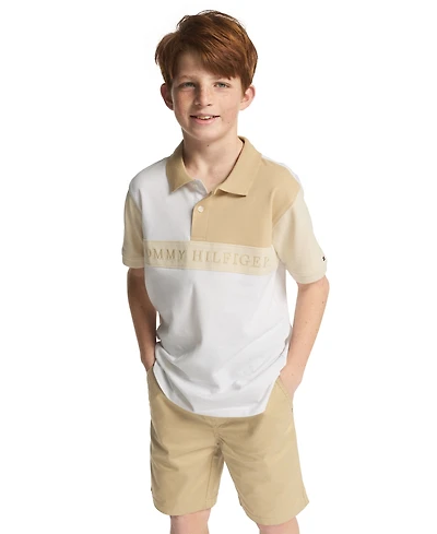 Tommy Hilfiger Boys' 8-20 Chest Stripe Polo Shirt