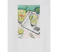 Scotch & Soda Men's Regular-Fit Crewneck Graphic T-Shirt