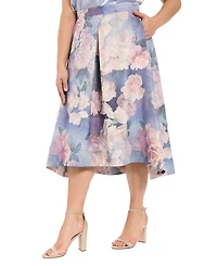 Muse Plus Pleated Organza Skirt