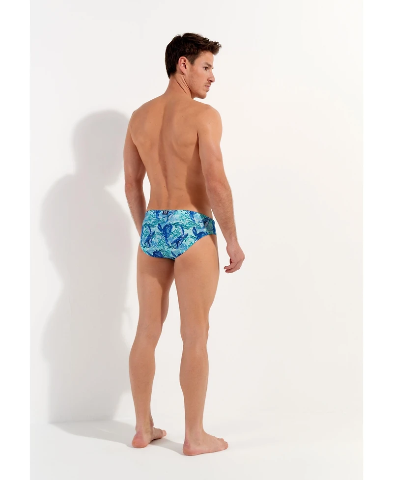Hom Usa Men's Tartane Swim Mini Briefs