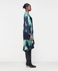 Leem Women's Printed Paneled Dress