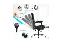 Aecojoy Office Chair with 7 Points Vibration Massage&Heat Functions
