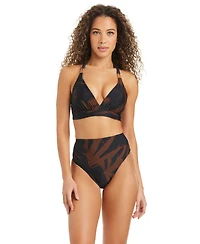 Bar Iii Women's Palm Breeze Banded Sweetheart Neck Bra, Macy's Exclusive