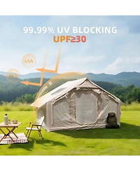 Streamdale Furniture 4 Season Inflatable Camping Tent, Waterproof, Windproof, Skylight, Mesh