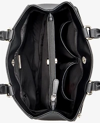 Giani Bernini Nappa Leather Front Zip Crossbody