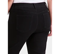 Style & Co Plus Size High-Rise Shaping Capri Pants, Macy's Exclusive
