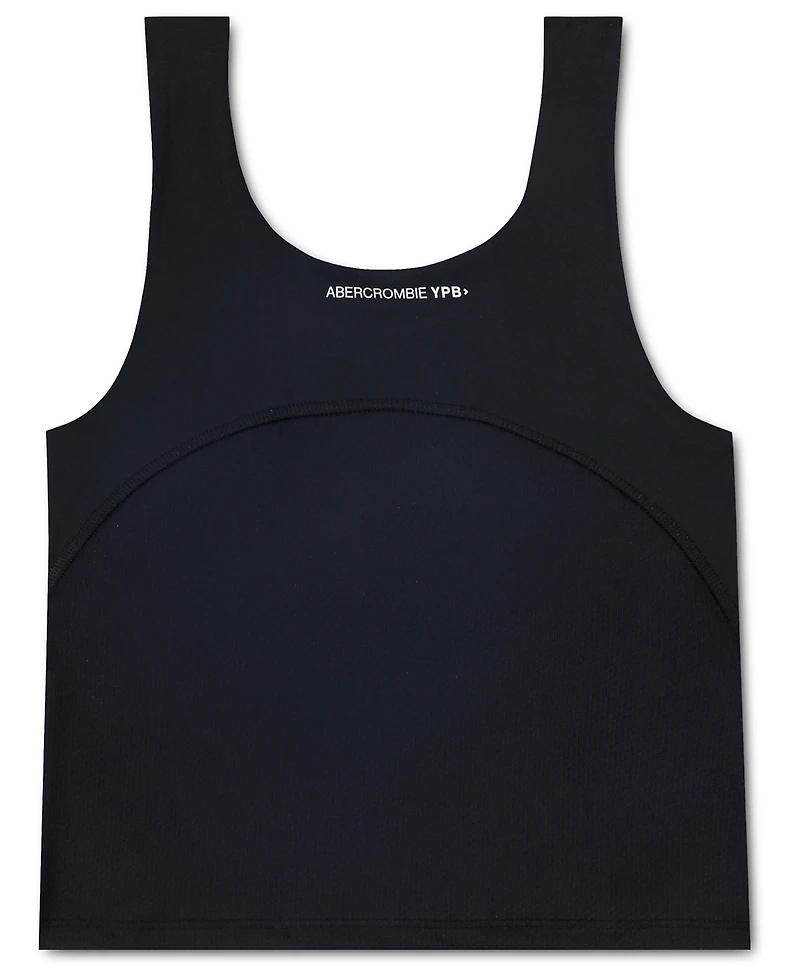 abercrombie kids Girls' Cropped Sleeveless Active Tank Top