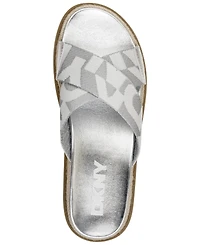 Dkny Women's Binna X Band Slip-On Sandals