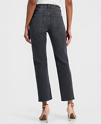I.n.c. International Concepts Women's High-Rise Straight Ankle Jeans