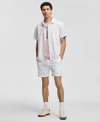 Sun Stone Mens Devin Short Sleeve Shirt Mermaid Graphic Cotton T Shirt 6 Pull On Shorts Macys Exclusive