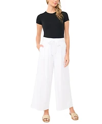 Vince Camuto Women's Wide Leg Tie Waist Pants