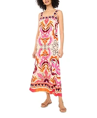 Vince Camuto Women's Smocked Back Maxi Dress