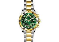 Invicta Men's 26099 S1 Rally Quartz Multifunction Green Dial Watch