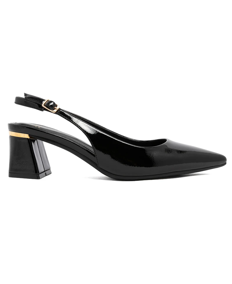 Jones New York Women's Fildy Block Heel Slingback Pumps