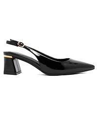 Jones New York Women's Fildy Block Heel Slingback Pumps