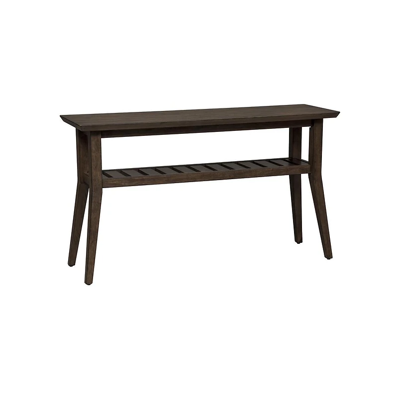Liberty Furniture Ventura Blvd Sofa Table in Bronze Spice