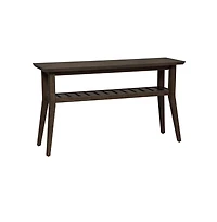 Liberty Furniture Ventura Blvd Sofa Table in Bronze Spice