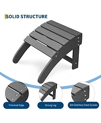 gaomon Hdpe Adirondack Ottoman Foot Rest