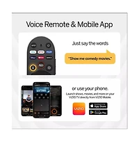 Vizio 55-inch 4K Uhd Led Smart Tv with Vrr, Alexa Compatible, Hdmi Cable, 12-Month Protection & Cleaning Kit