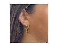 Little Sky Stone Women's Harper Double Link Earrings