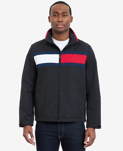 Tommy Hilfiger Men's Long-Sleeve Logo Sail Jacket